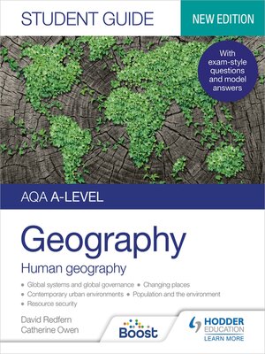 cover image of AQA A-level Geography Student Guide